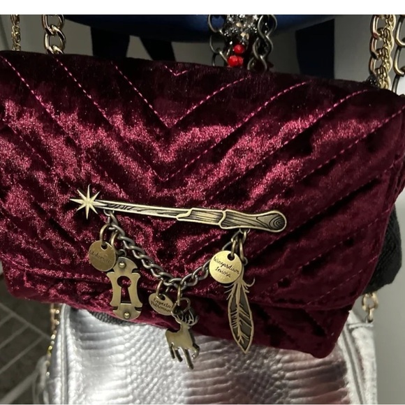 Warner Bros. Handbags - Warner Bros. Red Mini Bag with Gold Hardware